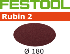 Festool Шлифовальные круги Rubin 2 STF D180/0 P100 RU2/50