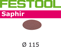 Festool Шлифовальные круги Saphir STF D115/0 P24 SA/25