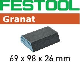 Festool Губка шлифовальная Granat 69x98x26 P120 CO GR/6
