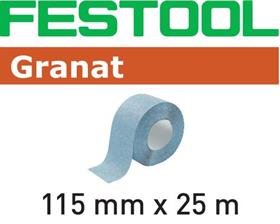 Материал Granat для ручного шлифования, в рулоне, 115 мм x 25 м