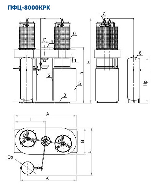 ПФЦ-8000 КРК