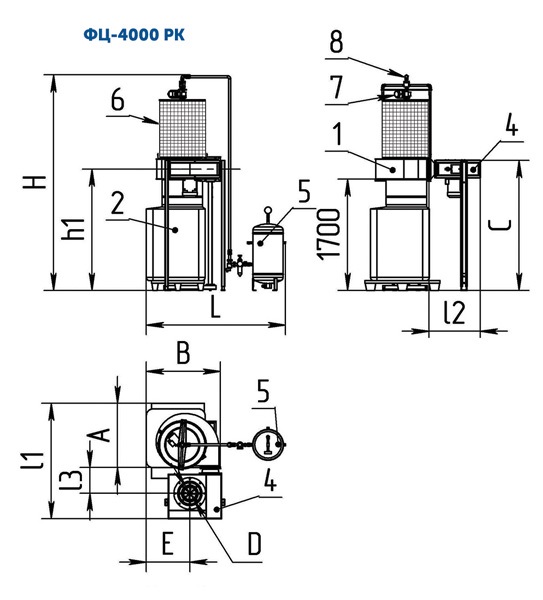 ФЦ-4000РК-GR 400