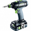 Festool Аккумуляторная дрель-шуруповёрт T 18+3 HPC 4,0 I-Set