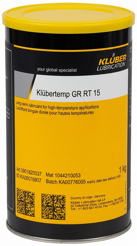 Смазка Klubertemp GR RT 15