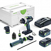 Festool Аккумуляторная дрель-шуруповёрт QUADRIVE TDC 18/4 5,0/4,0 I-Set 
