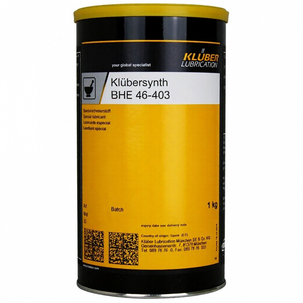 Смазка Klübersynth BHE 46-403