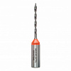 Сверло сквозное монолитное HW D3 L70 S10x27 LH (carbide)