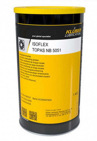 Смазка ISOFLEX TOPAS NB 5051