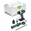 Festool Аккумуляторная ударная дрель-шуруповёрт QUADRIVE TPC 18/4 I-Basic