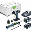 Festool Аккумуляторная ударная дрель-шуруповёрт QUADRIVE TPC 18/4 5,2/4,0 I-Plus