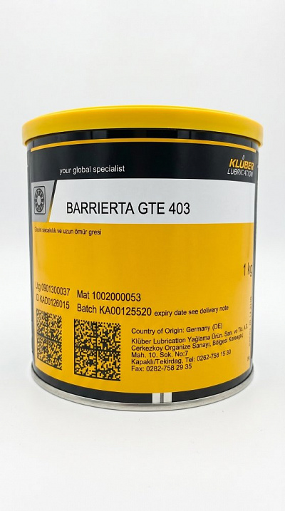 Смазка BARRIERTA GTE 403