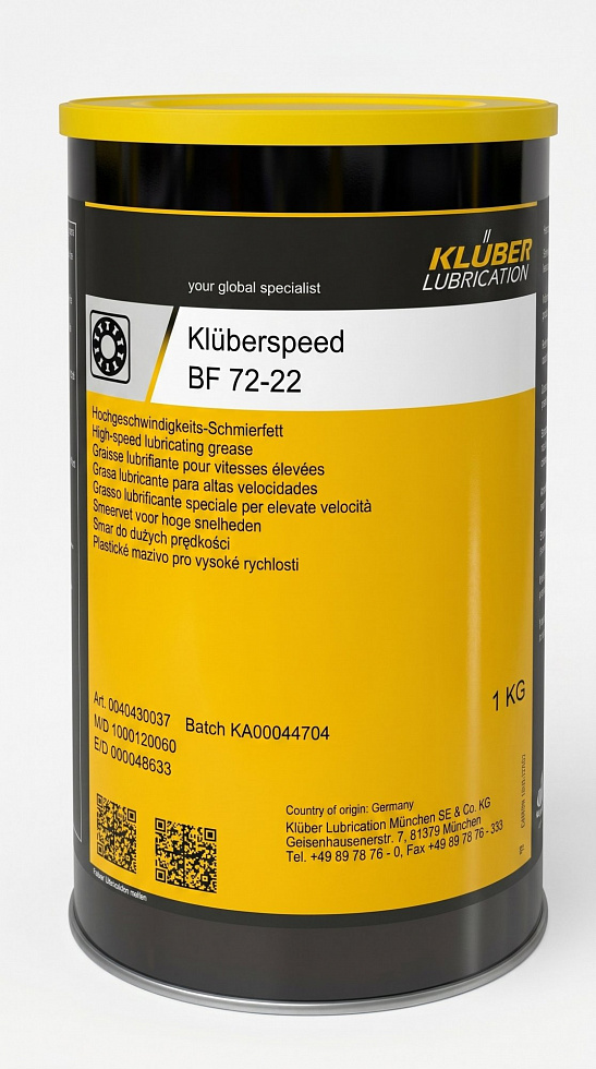 Смазка Kluberspeed BF 72-22