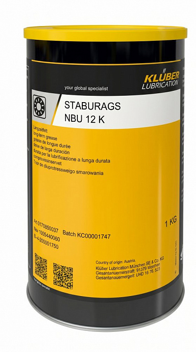 Смазка KLUBER STABURAGS NBU 12 K