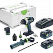 Festool Аккумуляторная ударная дрель-шуруповёрт QUADRIVE TPC 18/4 5,2/4,0 I-Set