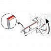 Лопатки графитовые L40 H24 B3 WN124-082 для вакуумного насоса BECKER DT 6, VT 6, DT 3.6/08 Serie B, DT 3.6/08 Serie A, VT 3.6/08 Serie B T 3.6/08-49 (8 шт)