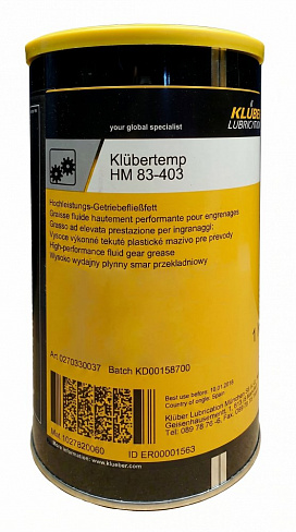 Смазка Klubertemp HM 83-403