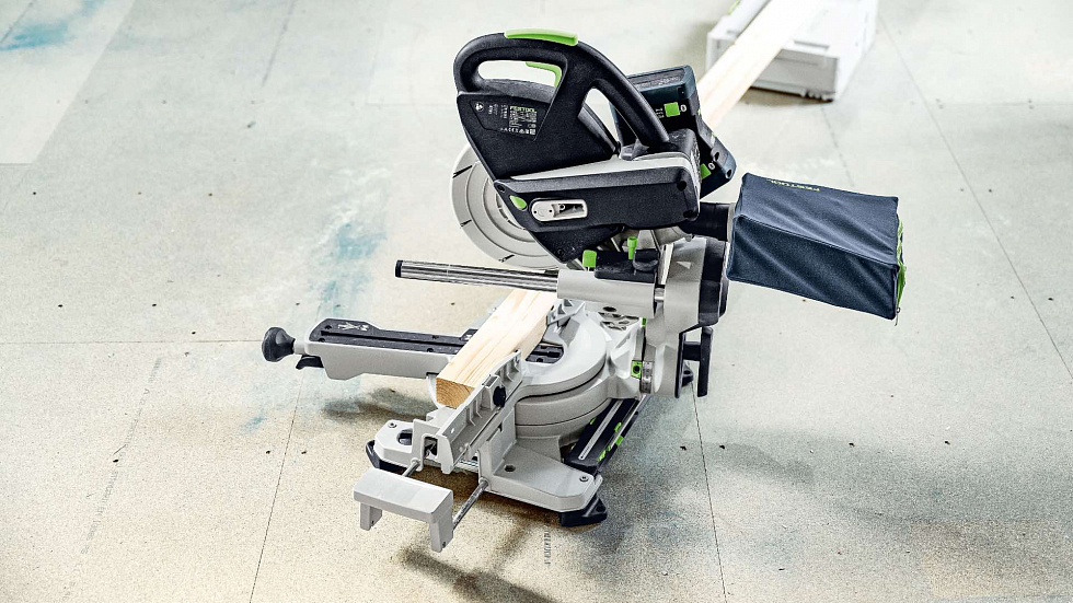Festool Аккумуляторная торцовочная пила с механизмом протяжки KAPEX KSC 60 EB 5,0
