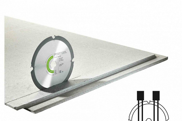 Festool Алмазный пильный диск ABRASIVE MATERIALS DIA 160x1,8x20 F4
