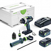 Festool Аккумуляторная ударная дрель-шуруповёрт QUADRIVE TPC 18/4 5,2/4,0 I-Plus-SCA