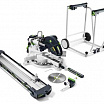Festool Торцовочная пила с протяжкой KAPEX KS 120 REB-Set-UG 