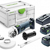 Festool Аккумуляторная углошлифовальная машинка AGC 18-125 5,2 EBl-Plus