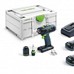 Festool Аккумуляторная дрель-шуруповёрт T 18+3 HPC 4,0 I-Plus