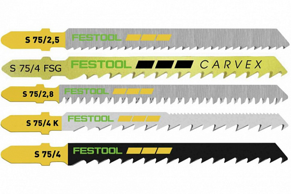 Festool Набор пилок для лобзика STS-Sort/25 W 